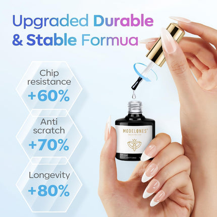15ml No-Wipe High Gloss Clear Gel Top Coat