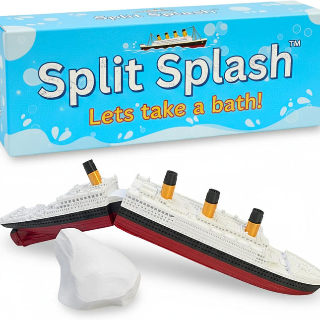 Realistic Split-in-Half Titanic Bath and Pool Toy