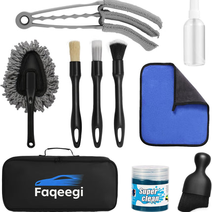 10-Piece Car Interior Cleaning Kit