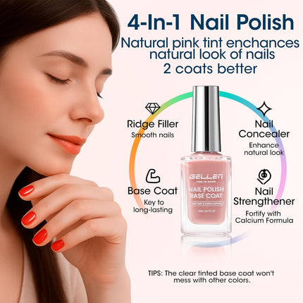 Clear Quick-Dry Nail Base & Top Coat Duo
