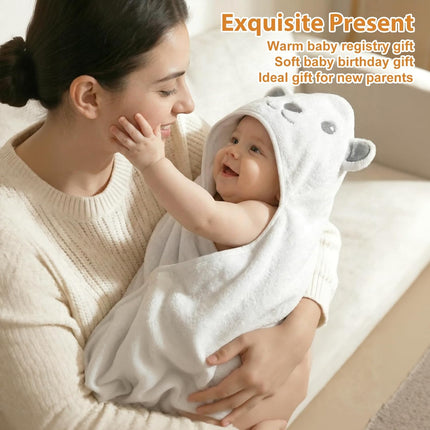 9-Piece Baby Bath Towels and Washcloths Set