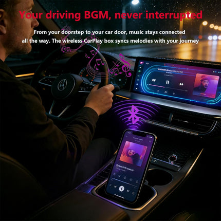 9.03" HD CarPlay Screen for Apple CarPlay & Android Auto
