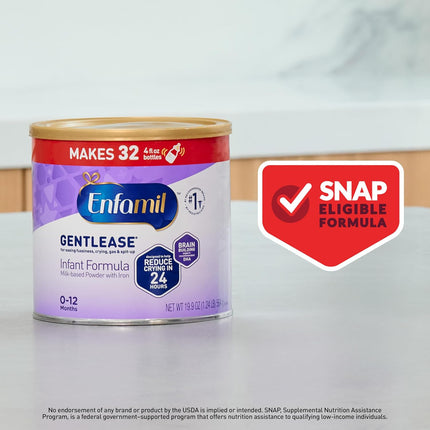 Gentle Easy-to-Digest Infant Formula Powder with DHA, 19.9 oz Can