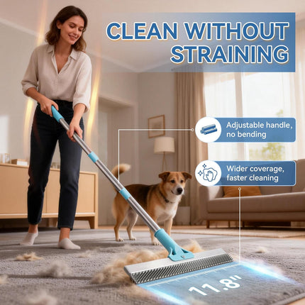 Carpet Rake for Pet Hair Removal