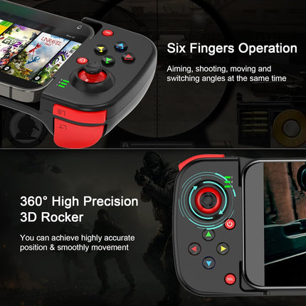 Bluetooth Mobile Gaming Controller for Phone, Tablet, and PC with Back Button