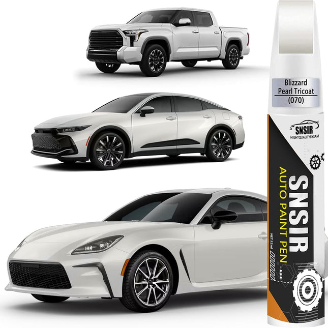 070 Blizzard Pearl Tricoat Car Touch Up Paint Pen