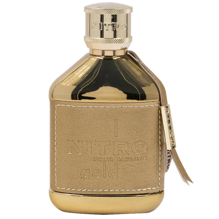 Nitro Gold Extrait de Parfum 3.4 fl oz Unisex Citrus Woody Amber Fragrance