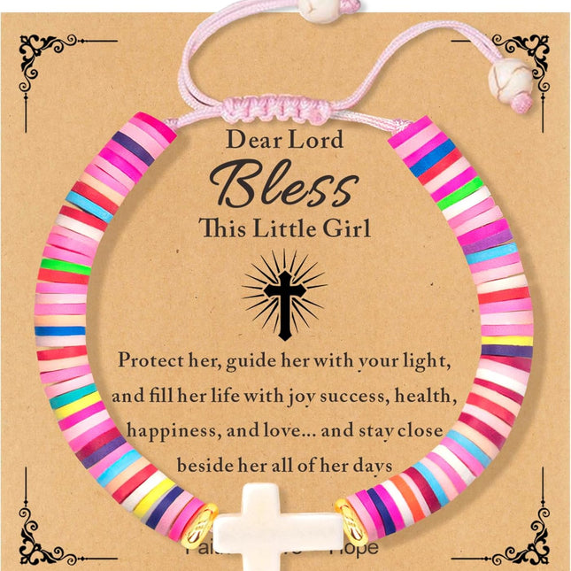 Trendy Cross Bracelet Gift for Girls