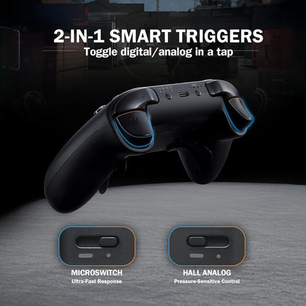NexWave OndaNex GuliKit TT MAX Bluetooth Gaming Controller for Switch 2/Switch/PC/Android/iOS — Smart Tech