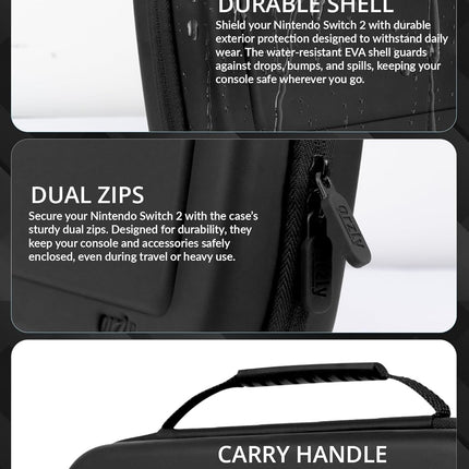 PlaySphere EsferaJuego Orzly Case Compatible with Nintendo Switch 2 Protective Carry Case (2025 — Toys & Games
