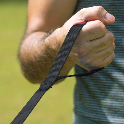 Black 20 ft Dog and Puppy Recall Training Leash