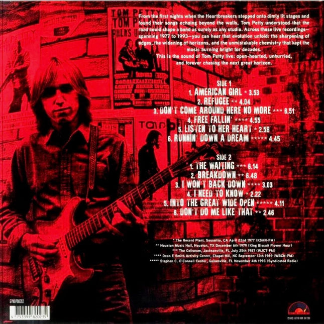 Greatest Hits Live 1977-1993 - Tom Petty And The Heartbreakers - Limited Picture Vinyl Edition with A3 Poster and 2PP Insert