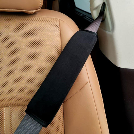 DriveForge ForjaRuta Car Seat Belt Covers for More Comfort, Universal Seatbelt Shoulder Pad Set — Auto & Moto