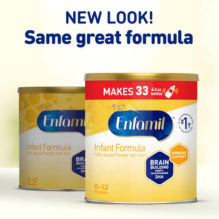 Infant Milk-Based Powder Formula with Iron, DHA & Choline, 21.1 oz