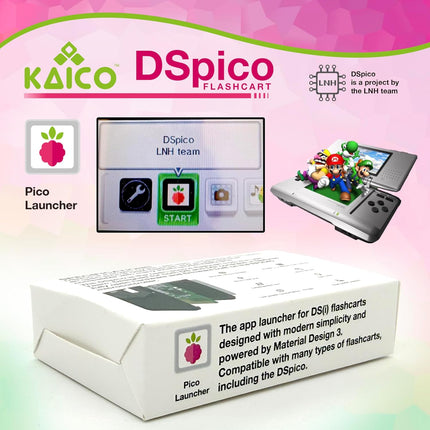 DSPico DS Flash Cart / DS Flash Card with 8GB Micro SD for DS & DSi