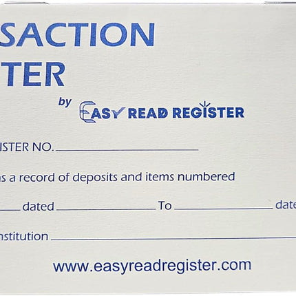 Checkbook Registers with 2026-2028 Calendars, 12 Pack