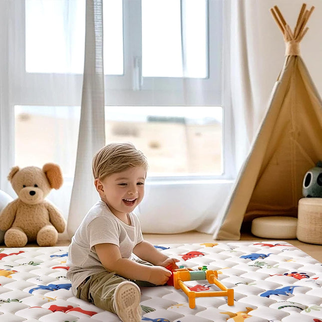 Odorless Premium Foam Baby Play Mat 50" x 50"