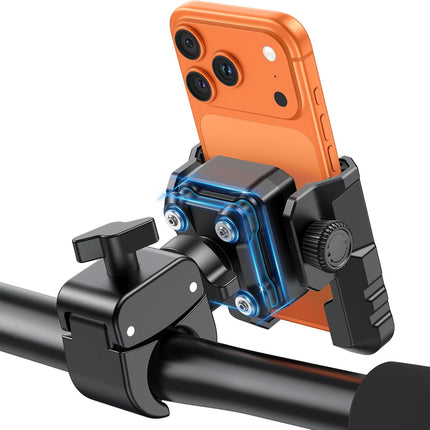 Anti-Vibration Quick Lock Phone Mount for Bike, Motorcycle, E-Bike, Stroller & Scooter