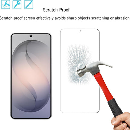 Glass Screen Protector for S26+ / S26 Plus 6.7 Inch, 3 Pack + 2 Camera Lens Protectors