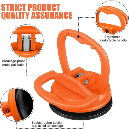 2 Pack Suction Cup Dent Puller Handle Lifter