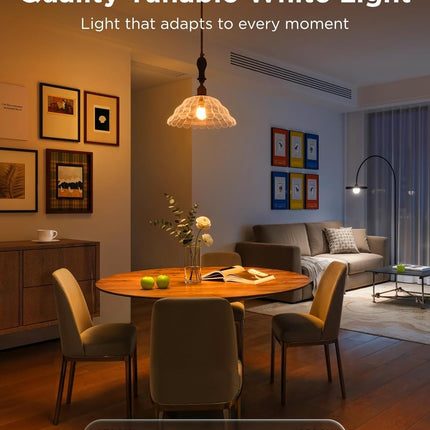 Smart Color Changing LED Light Bulbs, A19, 800 Lumens, 4 Pack
