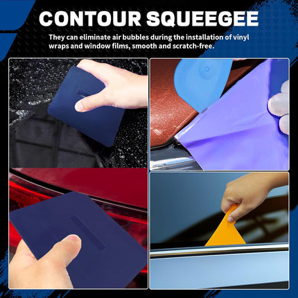 Car Wrap Tool Kit for Vinyl Wrap and Window Tinting