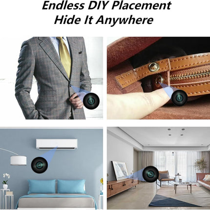Mini Hidden WiFi Camera DIY Module - HD 4K Portable Security Camera