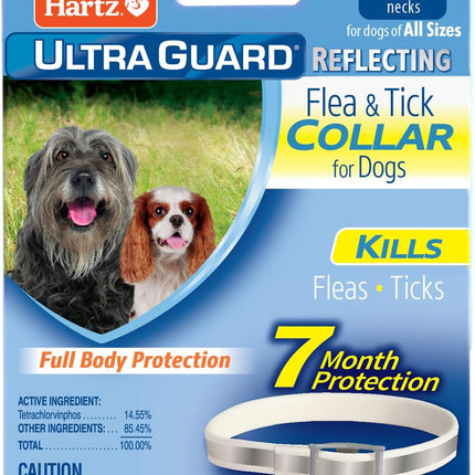 PawHaven RefugioPata UltraGuard Reflecting Flea & Tick Collar for Dogs & Puppies — Pet Supplies
