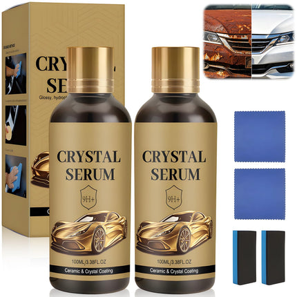 GlowEssence EsenciaLuz 2Pcs PTZ Crystal Serum Advanced Graphene Ceramic Coating — Beauty & Self-Care