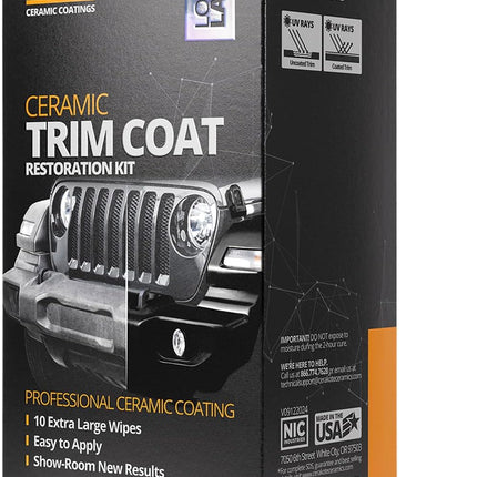 Ceramic Trim Coat Kit - Quick Plastic Trim Restorer