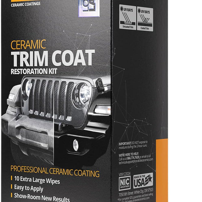 Ceramic Trim Coat Kit - Quick Plastic Trim Restorer