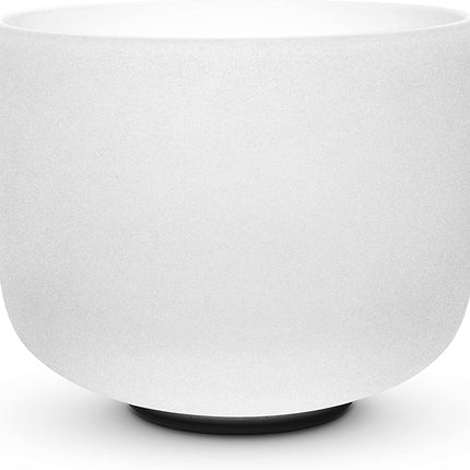 HomeChef ChefDelHogar TOPFUND C Note Crystal Singing Bowl Root Chakra 8 inch with Suede Mallet — Kitchen & Home