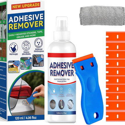 Adhesive Remover Spray for Stickers, Glue, Gum, and Labels