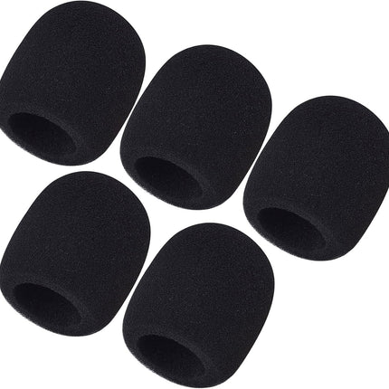 5 Pack Foam Mic Cover for Handheld Microphones