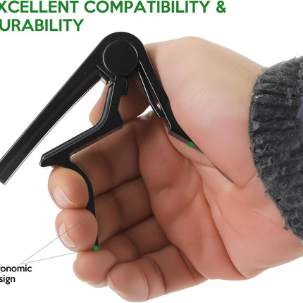 Guitar Capo for Acoustic, Electric, Ukulele and Classical Instruments