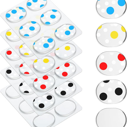 30-Piece Silicone Drum Dampener Gel Pads for Cymbal Tone Control
