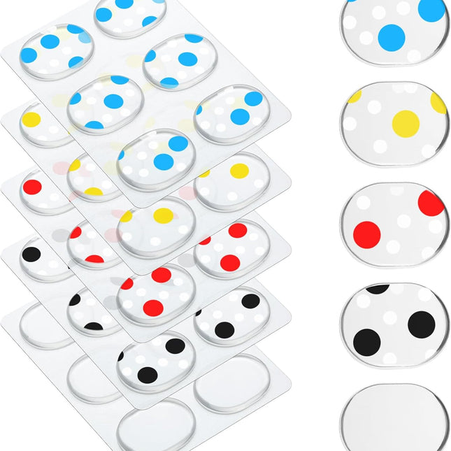30-Piece Silicone Drum Dampener Gel Pads for Cymbal Tone Control