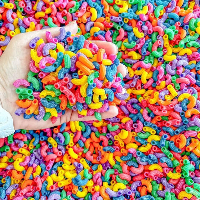 Pasta Sensory Bin Filler for Sensory Table - Colored Pasta for Sensory Play