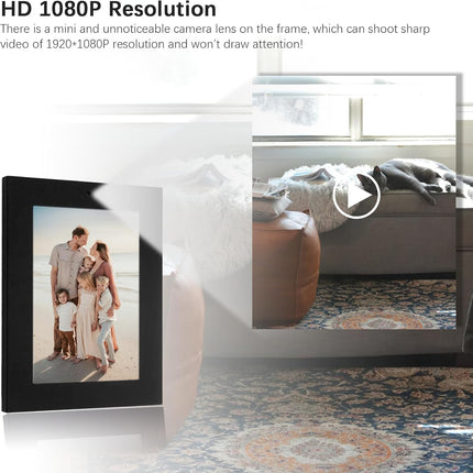 NexWave OndaNex HD 1080P Hidden Spy Security Camera Picture Frame, No WiFi Needed Indoor — Smart Tech