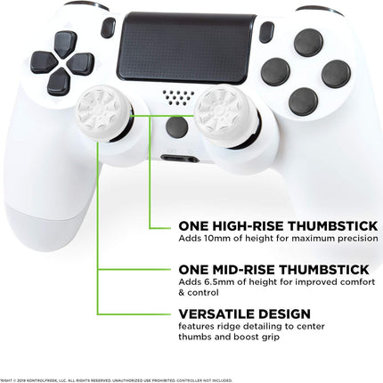 SourceToHome FuenteACasa KontrolFreek FPS Freek Galaxy White for PlayStation 4 (PS4) and — Home & Lifestyle