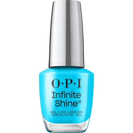 Infinite Shine Beach Party Teal Dawn Bright Aqua Blue Long Wear Nail Polish