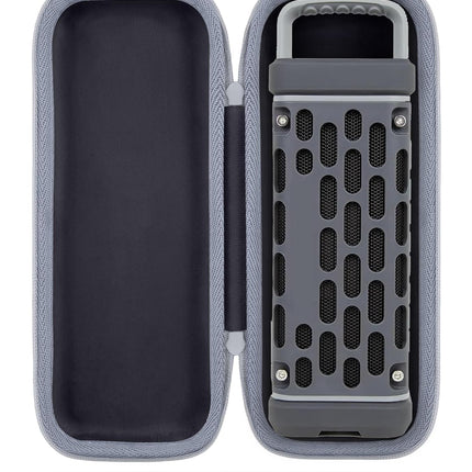 Black Hard Carrying Case with Handle for Outdoor Portable Speaker