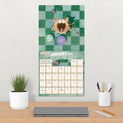 2027 Gary Patterson - Cats Wall Calendar