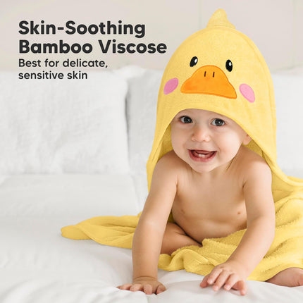 Duck Hooded Baby Towel for Newborns and Toddlers
