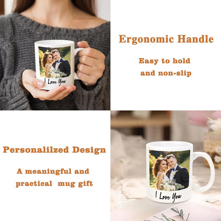 HomeChef ChefDelHogar Elemtansy Custom Coffee Mug for Men Women, Personalized 11oz Ceramic Mug — Kitchen & Home