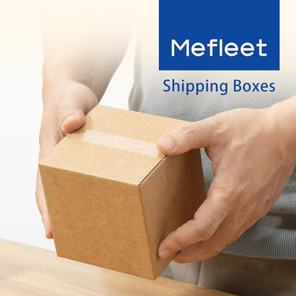 4 x 4 x 4 Inch Brown Corrugated Shipping Boxes, 50 Pack