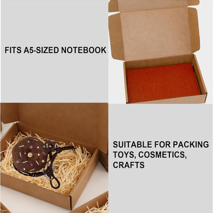 9x6x2 Inch Brown Corrugated Shipping Boxes, 20-Pack