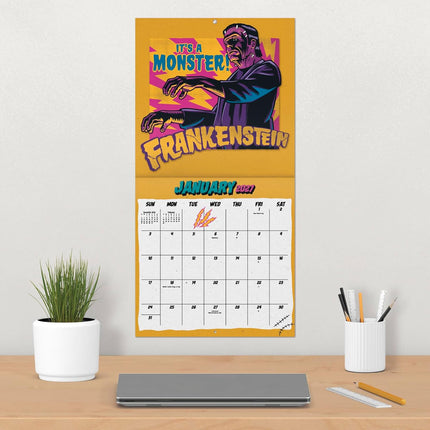 2027 Classic Monsters Wall Calendar