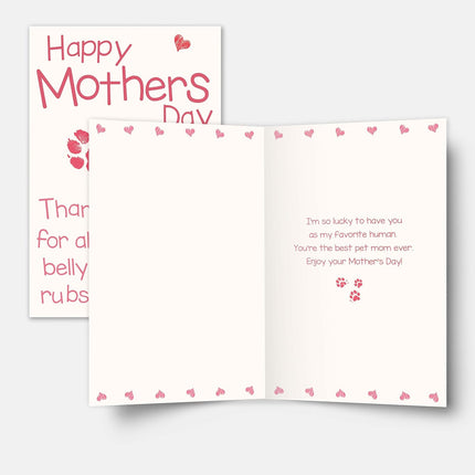 Funny Mother's Day Card for Dog Mom