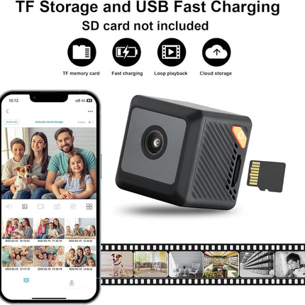 1080P HD Mini Wireless Camera with App Control